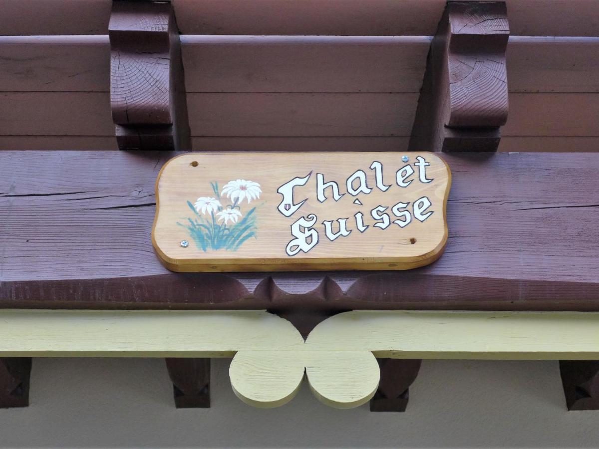 Apartment Le Chalet Suisse By Interhome Chamonix Eksteriør bilde